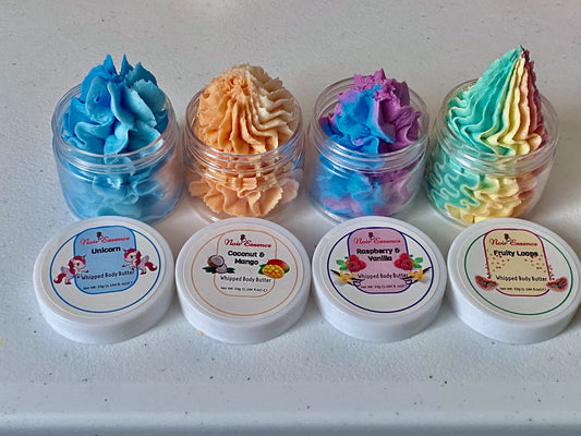 Mini Fruity Whipped Body Butter Collection